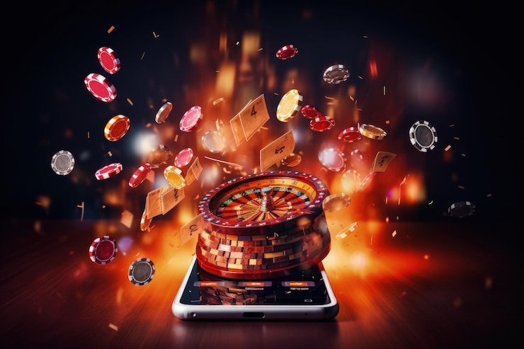 Live casino table interface showing dealer and game controls
